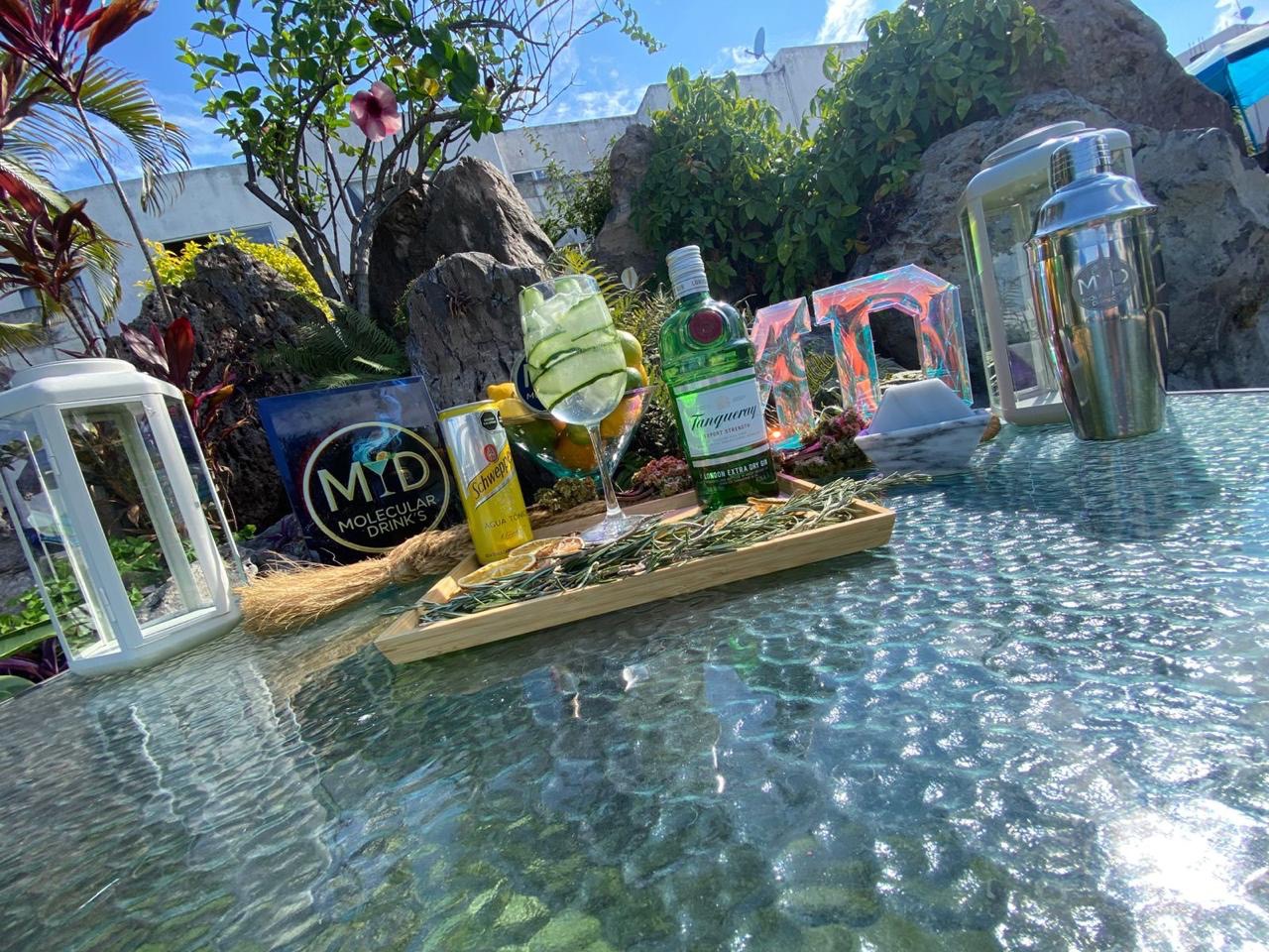 Montaje Molecular Drink's